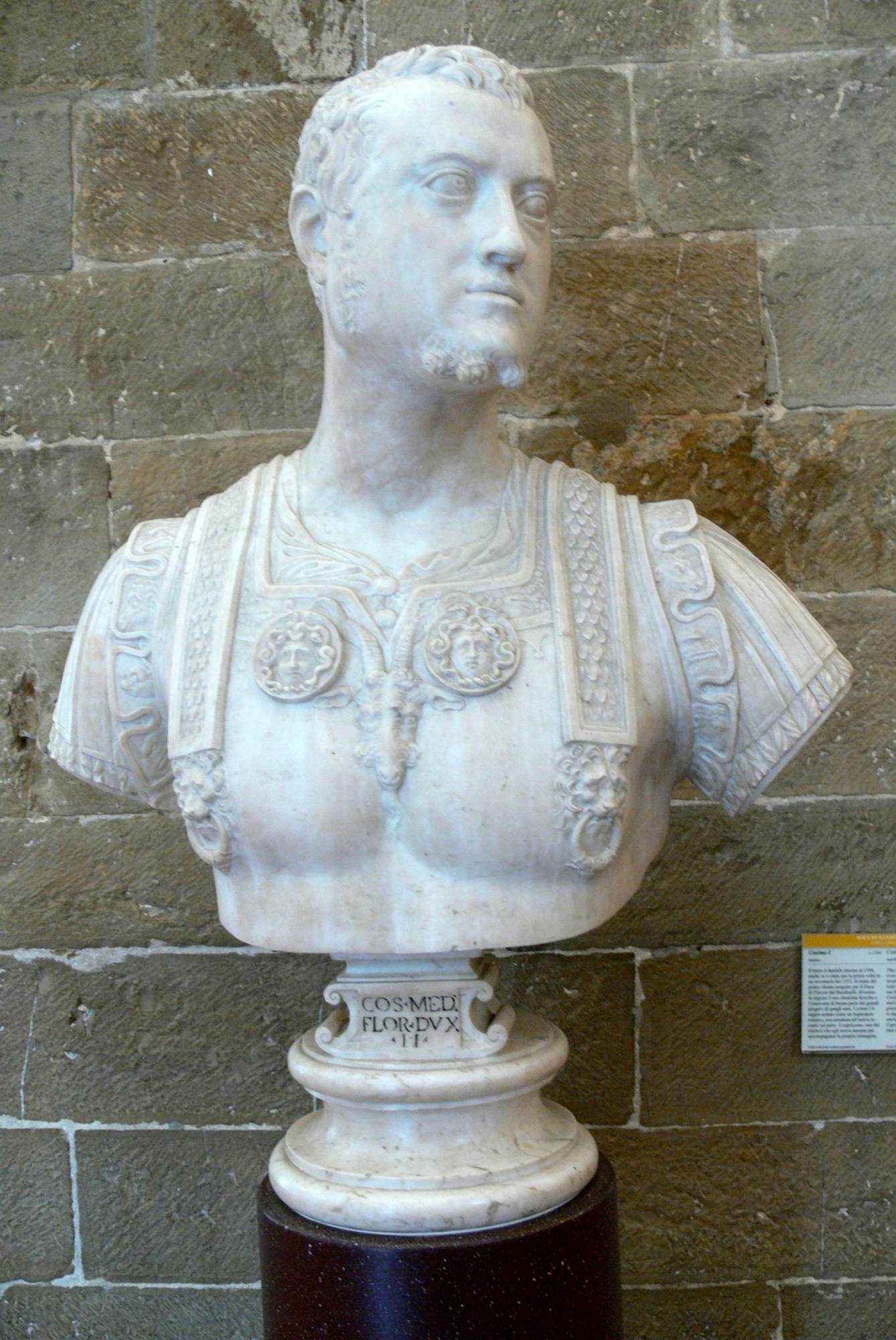 Bust of Cosimo I by