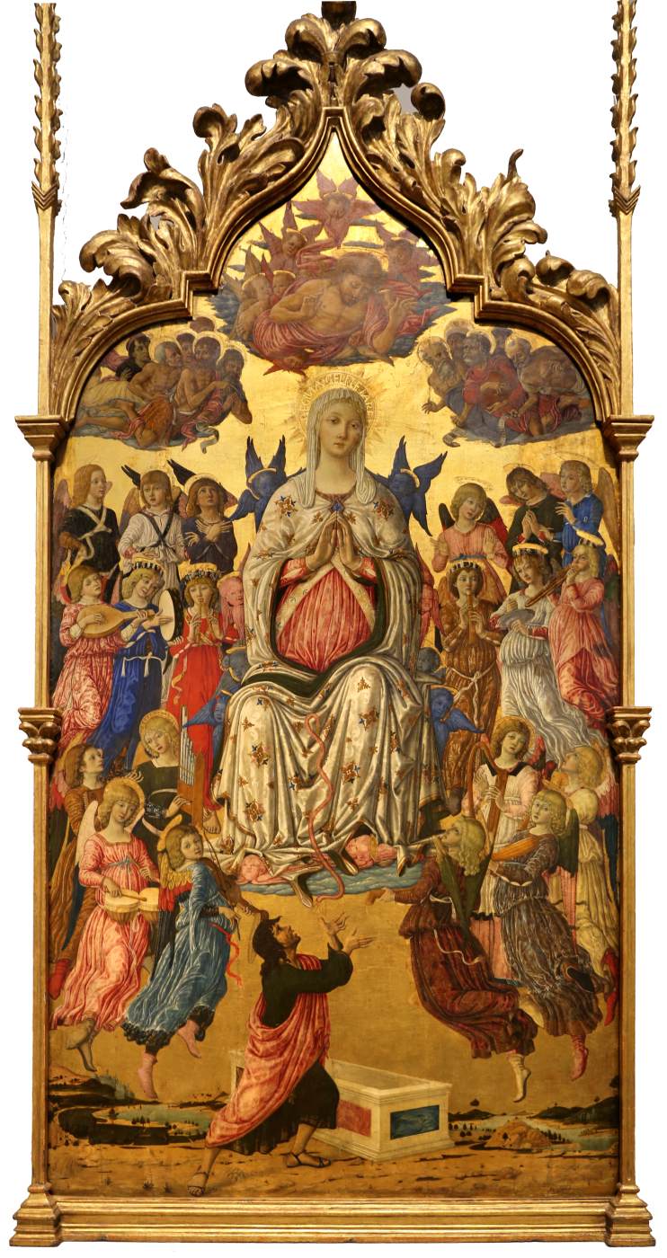 Assumption of the Virgin by MATTEO di Giovanni