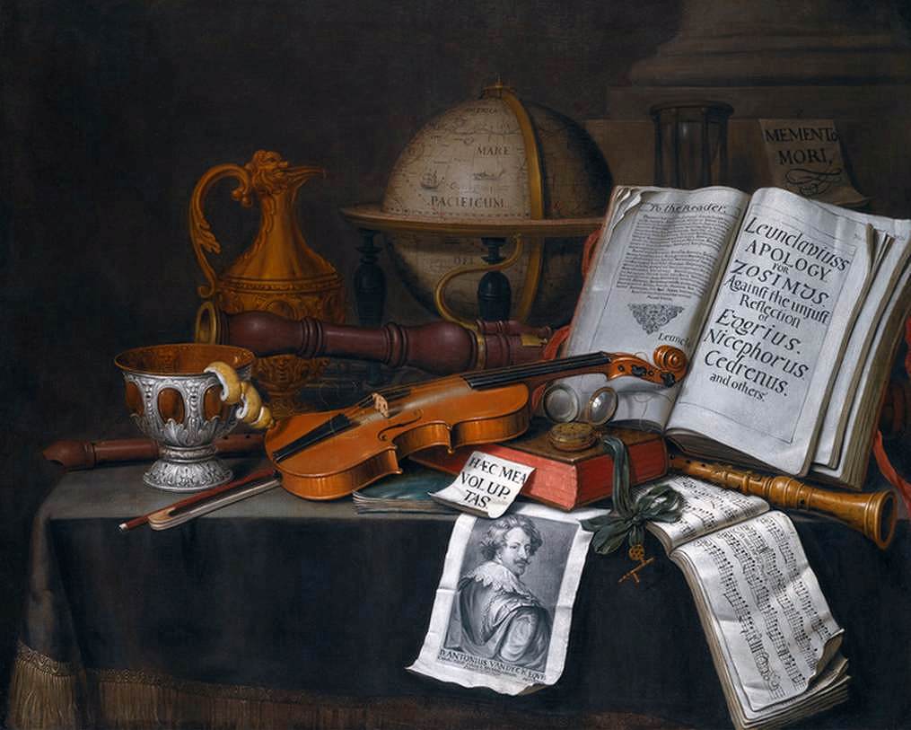 Vanitas Still-Life by