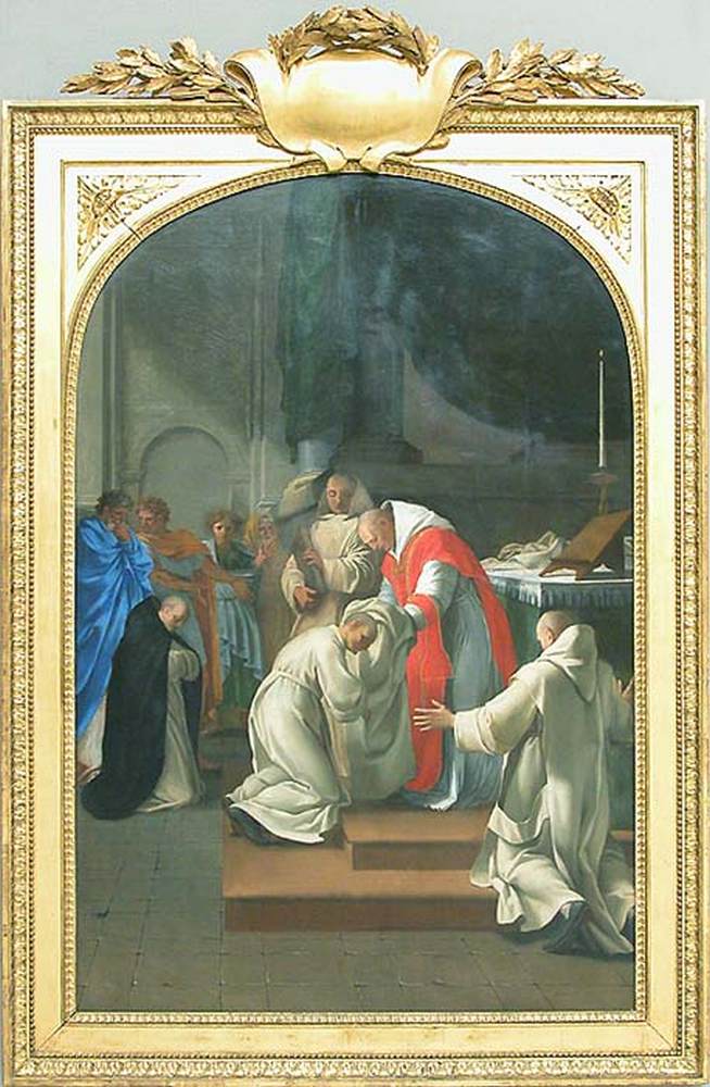 St Bruno Ordains Several Monks by