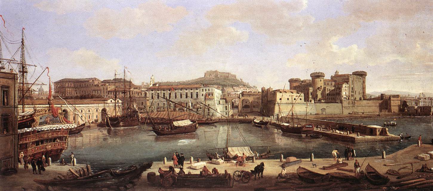 View of Naples by WITTEL, Caspar Andriaans van