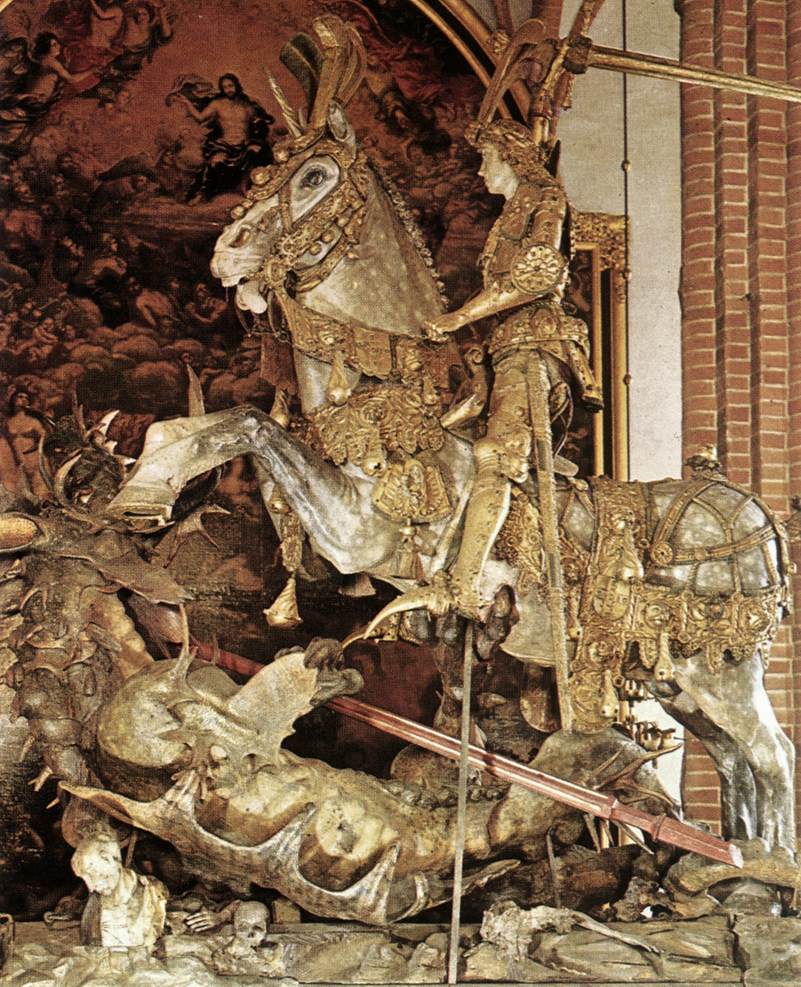 St George and the Dragon (detail) by