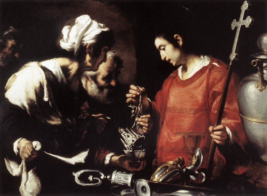 The Charity of St Lawrence by