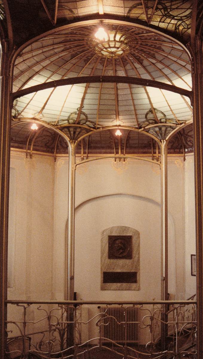 Hôtel van Eetvelde: main hall (detail) by HORTA, Victor