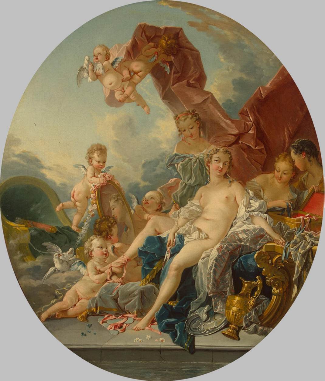 Toilet of Venus by BOUCHER, François