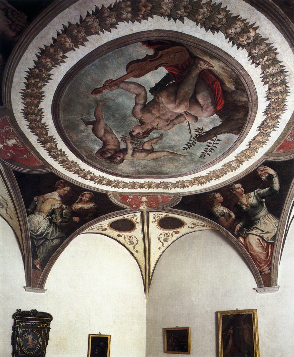 Ceiling decoration by VASARI, Giorgio