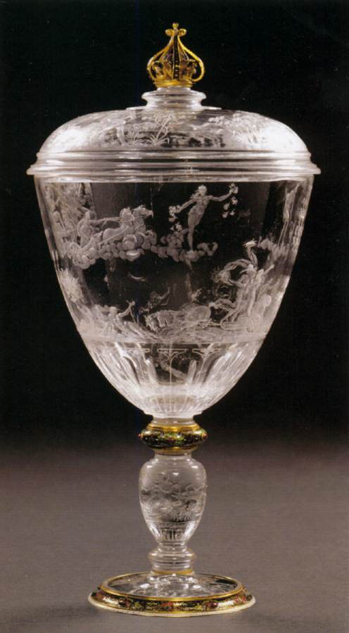 Lidded Goblet by