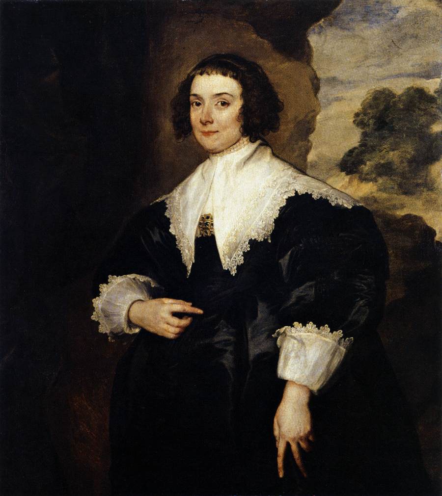 Portrait of Isabella van Assche by DYCK, Sir Anthony van