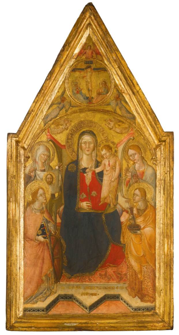 Virgin and Child Enthroned with Saints by