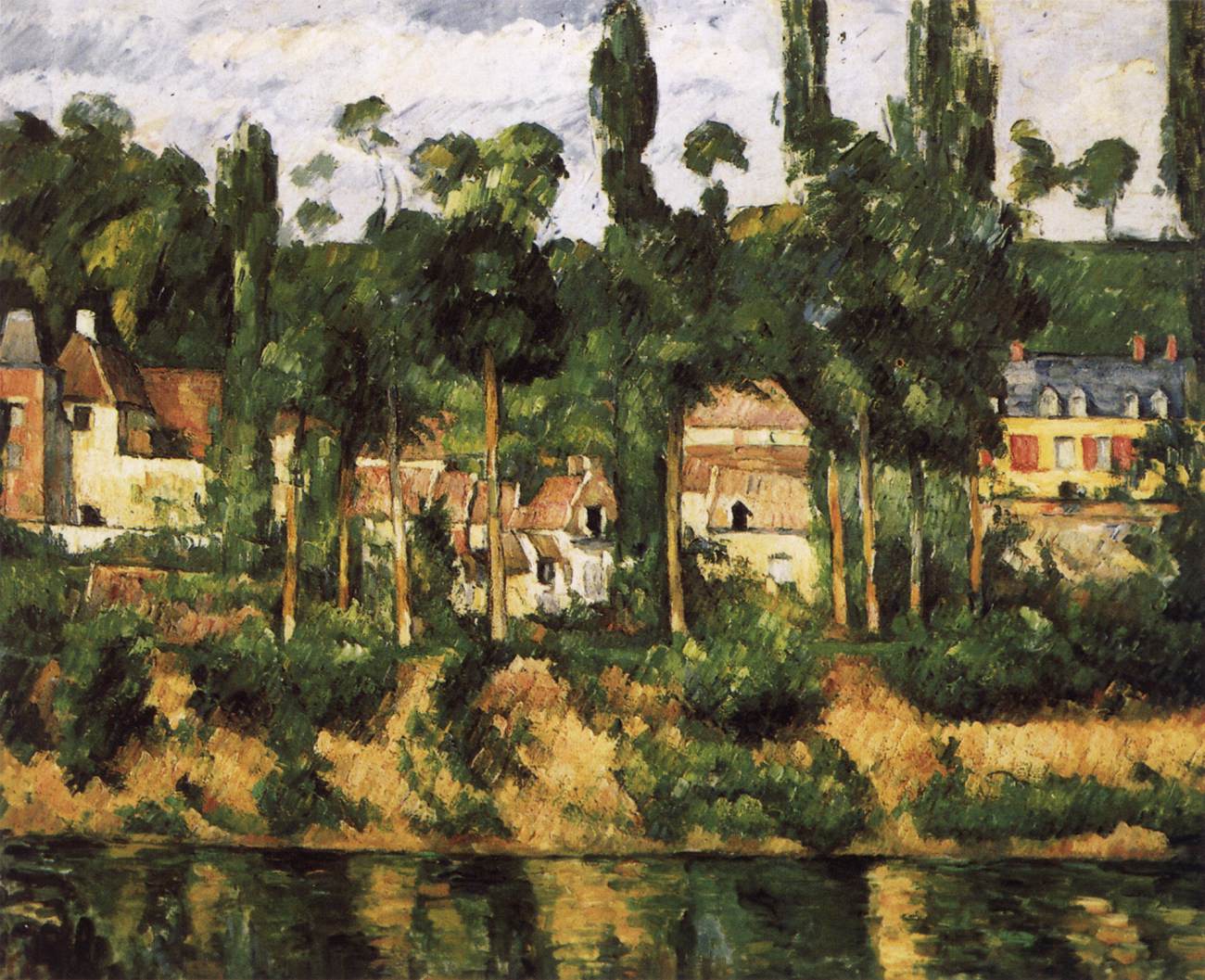 Château de Médan by CÉZANNE, Paul