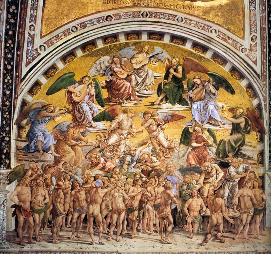 The Elect by SIGNORELLI, Luca