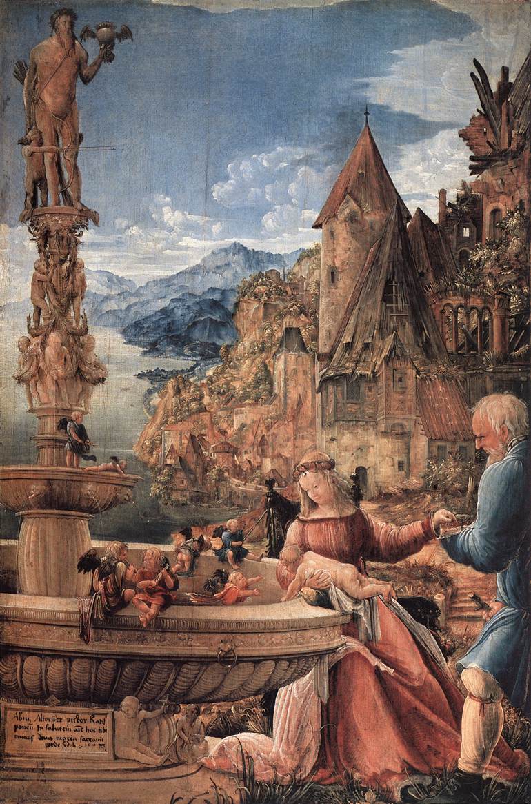 Rest on the Flight into Egypt by ALTDORFER, Albrecht