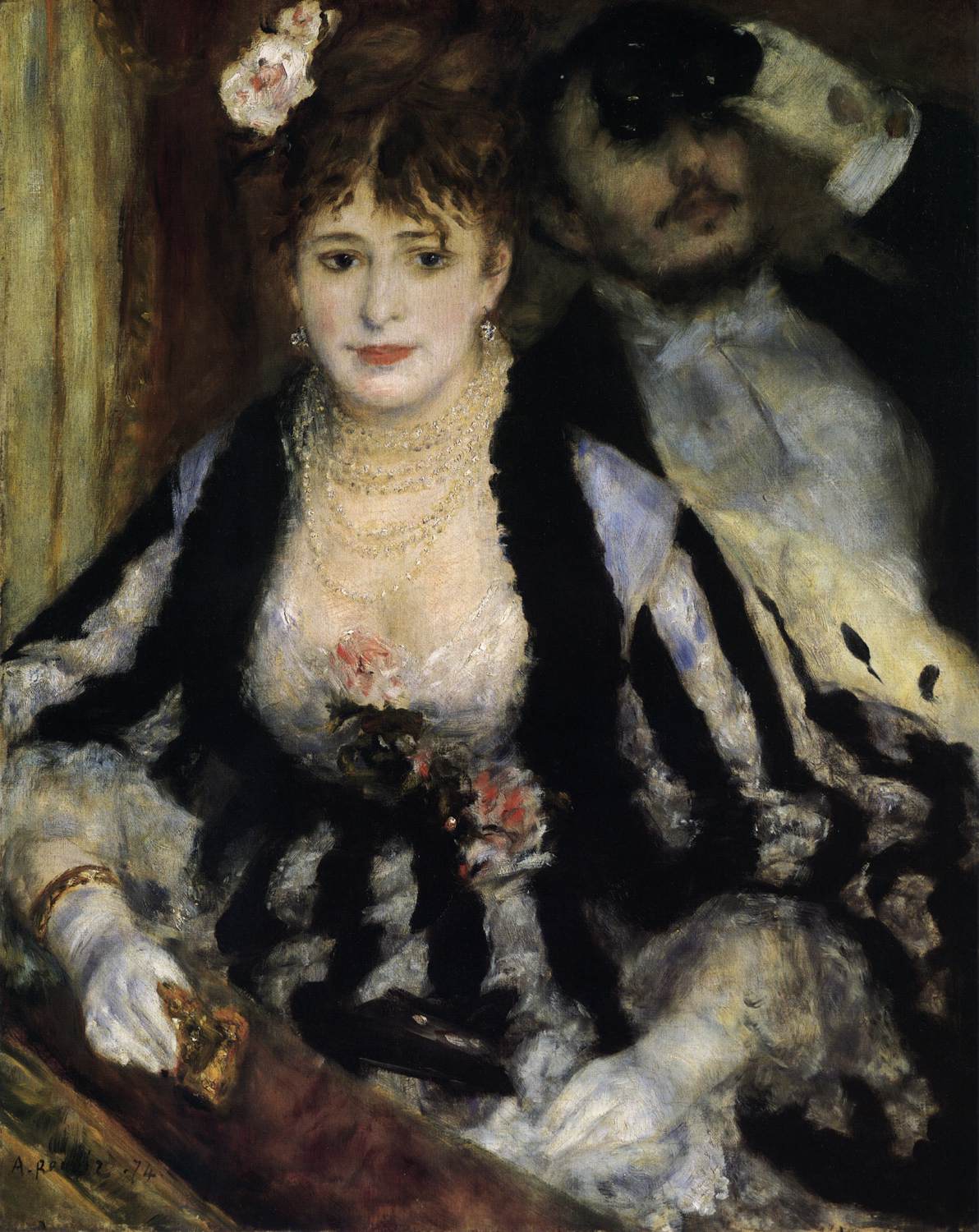 La Loge (The Theatre Box) by RENOIR, Pierre-Auguste