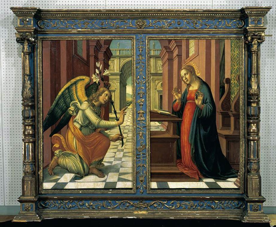 The Annunciation by ARCANGELO DI JACOPO DEL SELLAIO