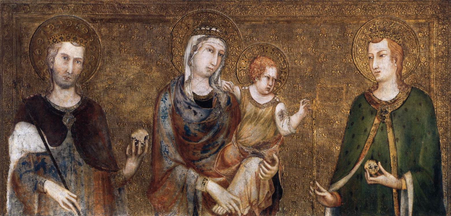 Madonna and Child between St Stephen and St Ladislaus by