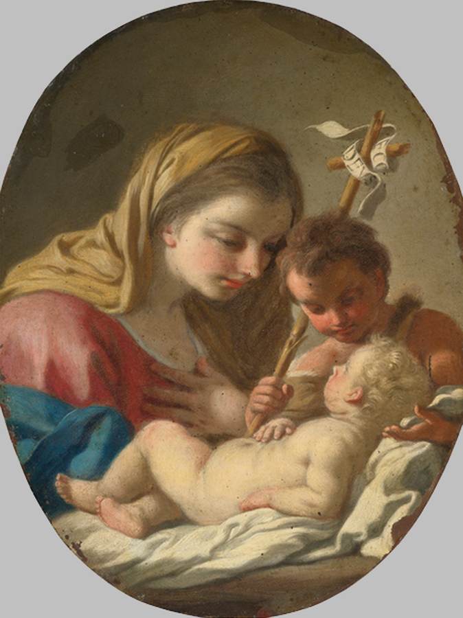 Virgin and Child with the Infant St John the Baptist by MURA, Francesco de