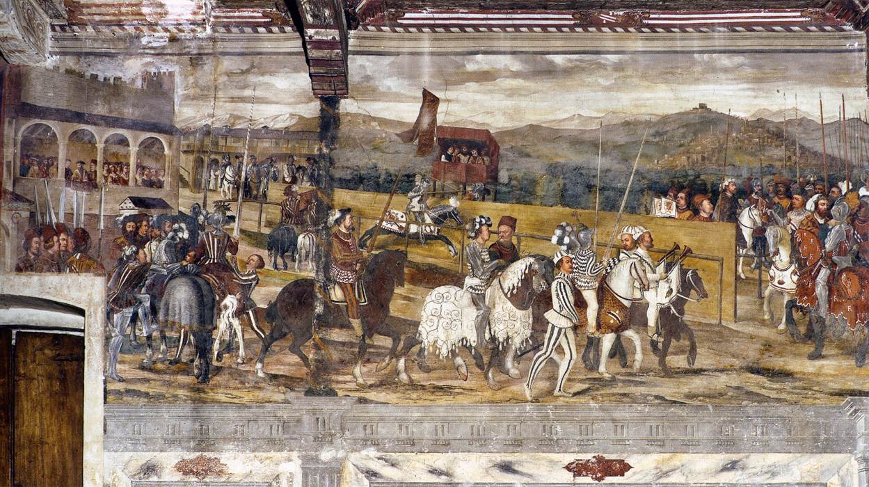 Fresco cycle (detail) by