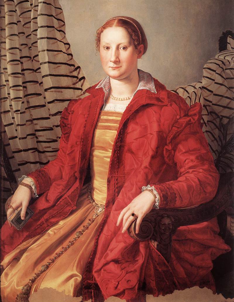 Portrait of a Lady by BRONZINO, Agnolo