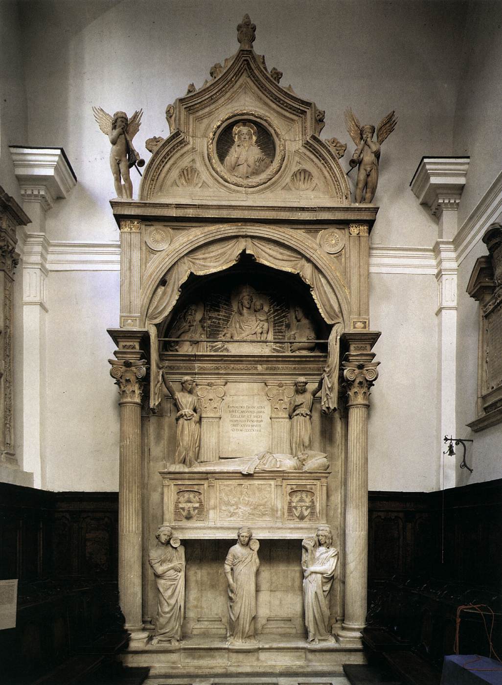 Funeral Monument of Cardinal Rainaldo Brancacci by