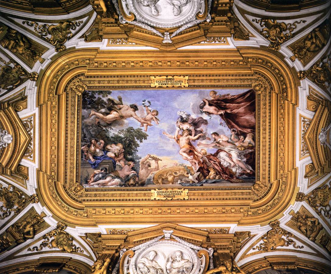 Ceiling painting by