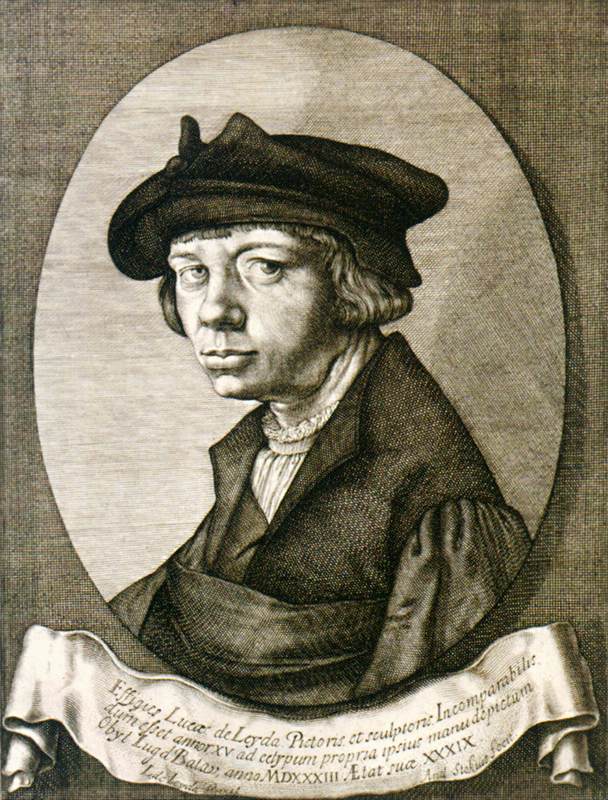 Self-Portrait of Lucas van Layden by