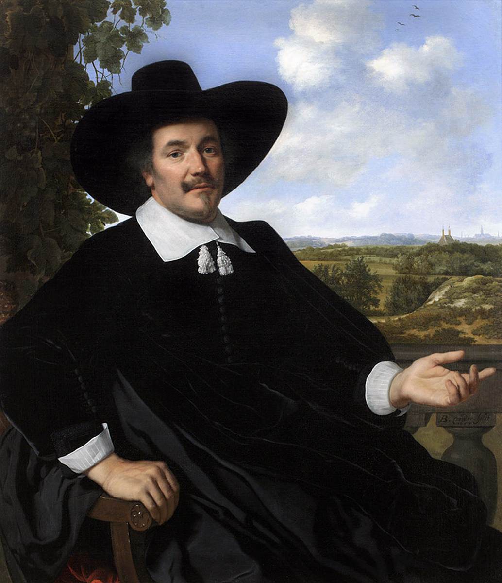 Portrait of a Gentleman by HELST, Bartholomeus van der