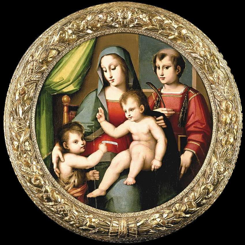 Madonna and Child with the Infant St John and St Peter Martyr by