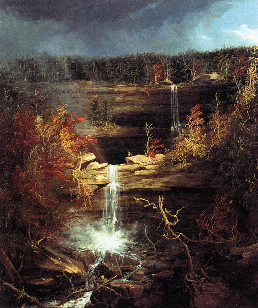 Falls of the Kaaterskill by COLE, Thomas