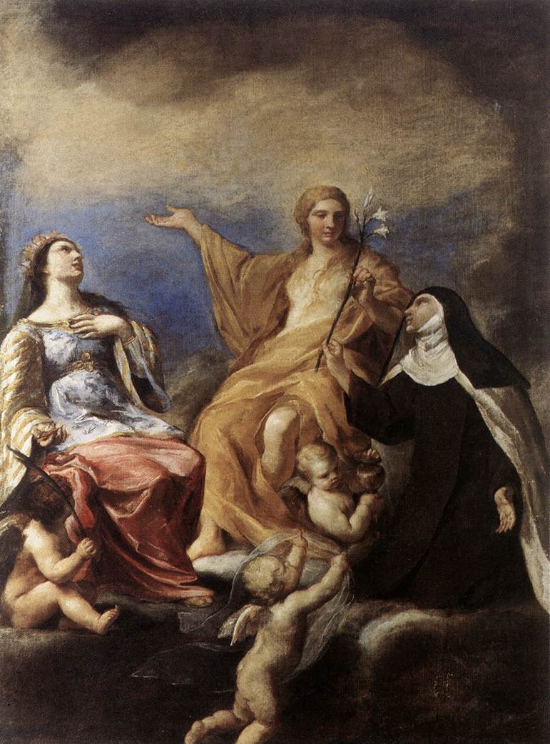 The Three Magdalenes by SACCHI, Andrea