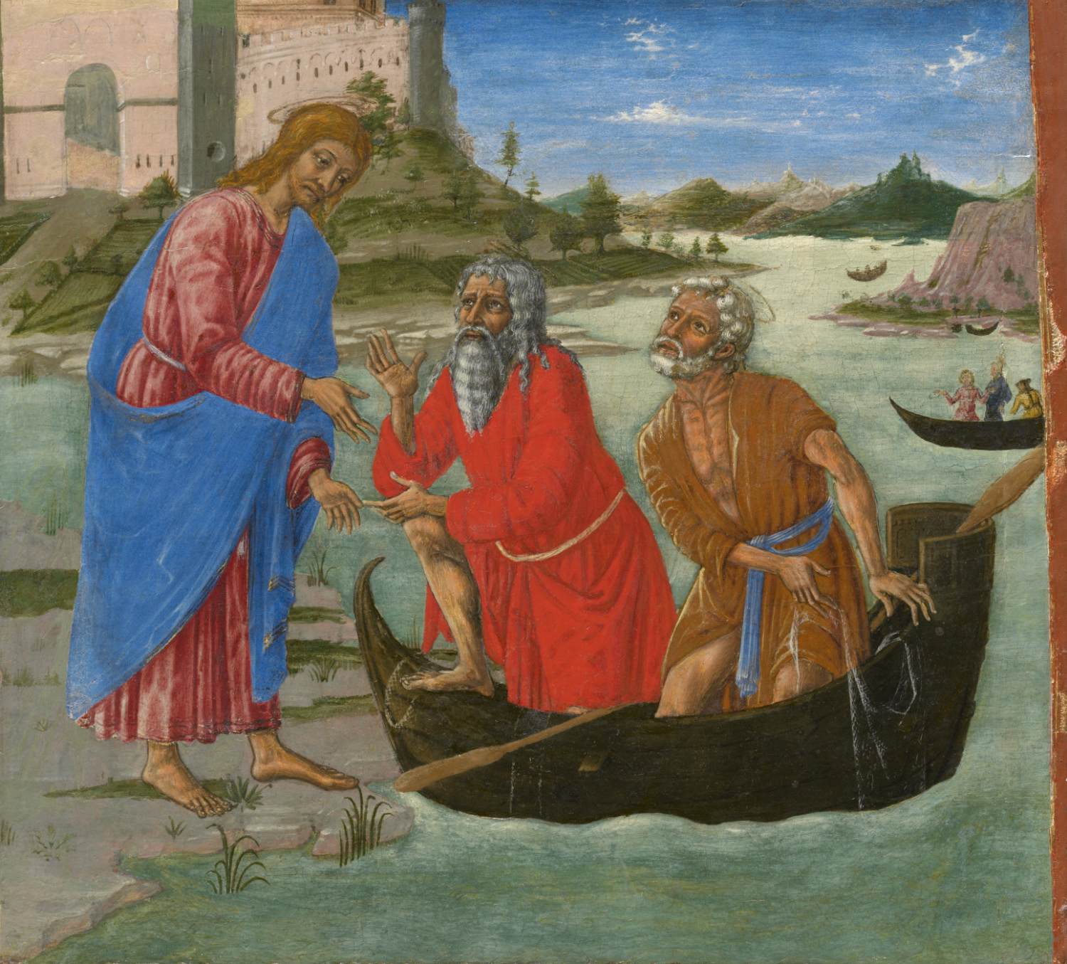 Calling of Sts Peter and Andrew by MATTEO di Giovanni