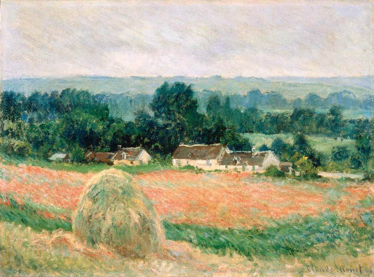 Haystacks at Giverny by MONET, Claude