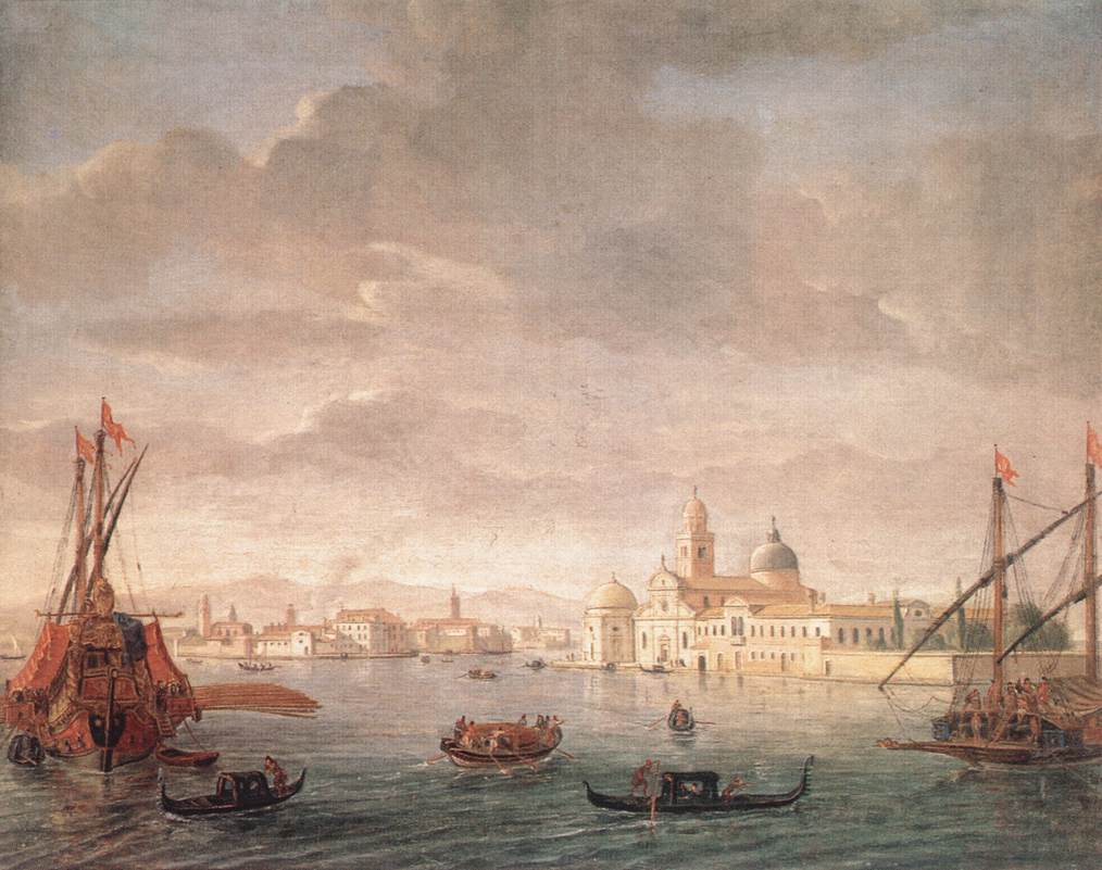 The Island of San Michele, Looking toward Murano by