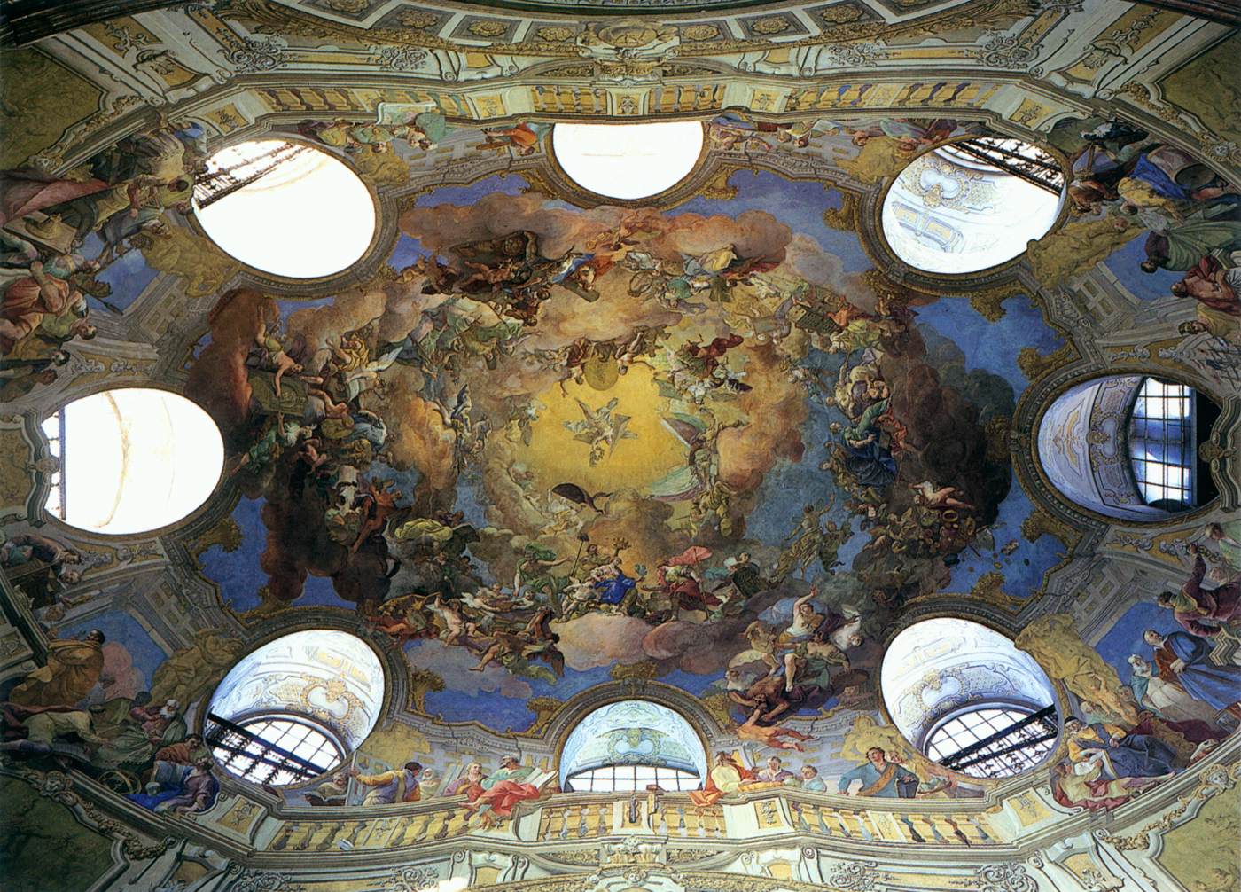 Ceiling fresco by GRAN, Daniel