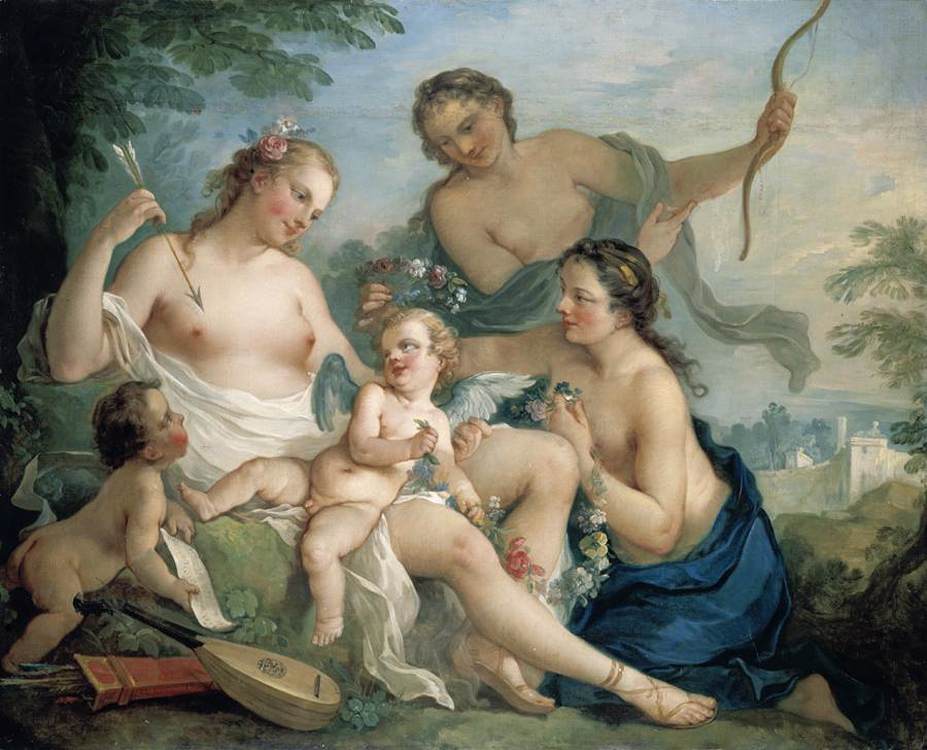 Venus and Cupid by