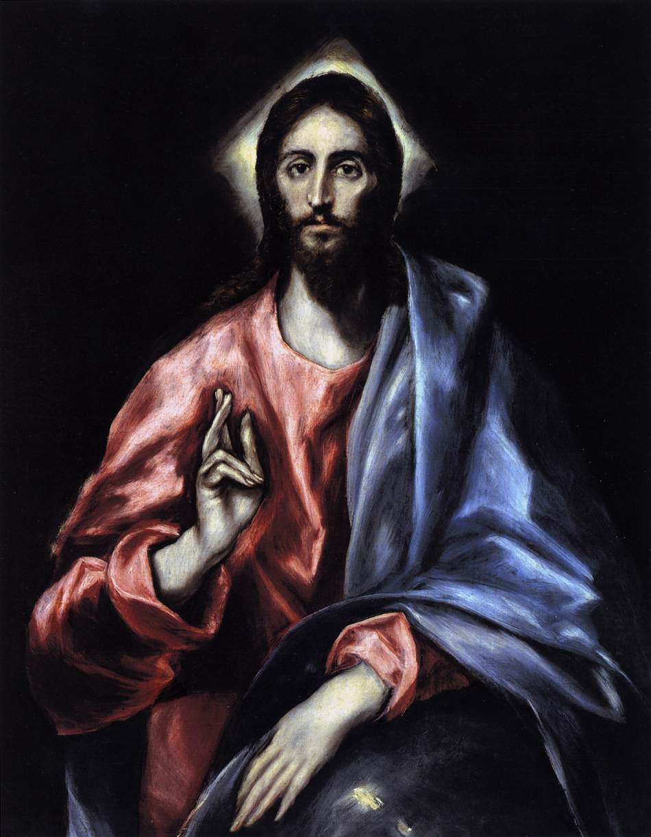 Christ as Saviour by GRECO, El