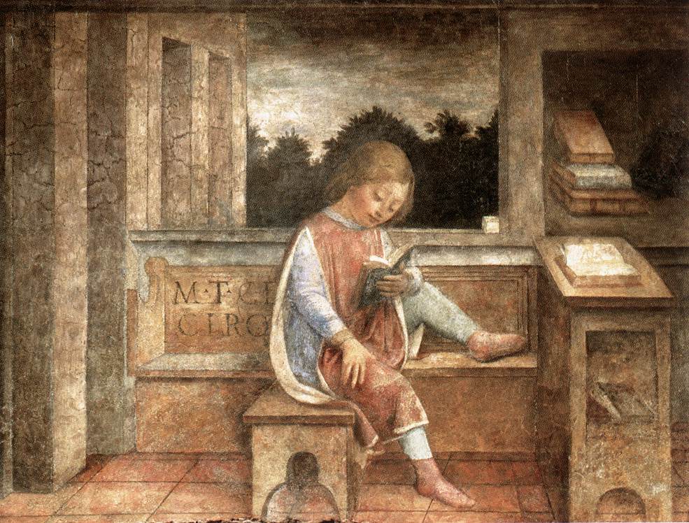 The Young Cicero Reading by FOPPA, Vincenzo