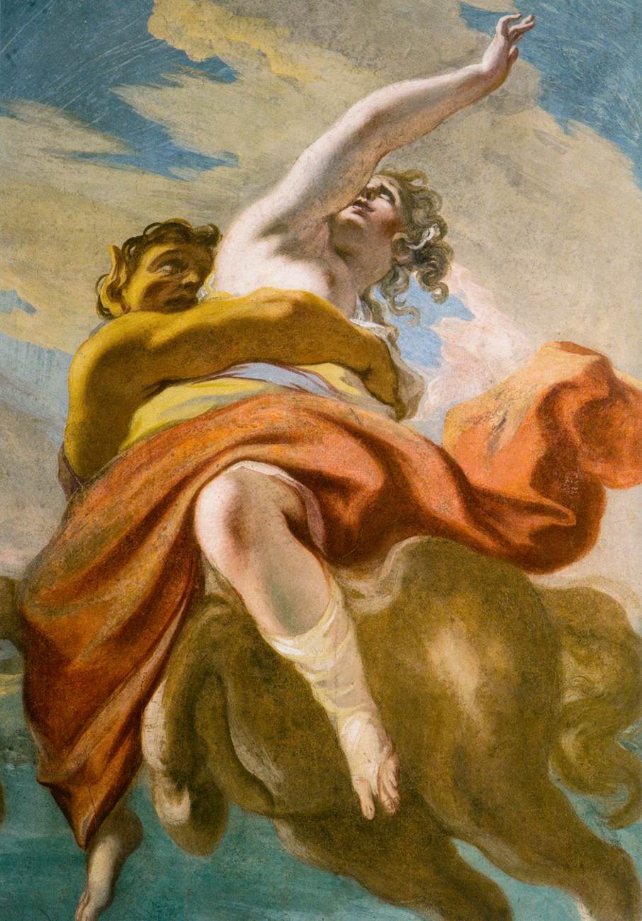 Rape of Deianira (detail) by PELLEGRINI, Giovanni Antonio