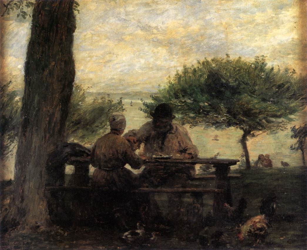 Luncheon at Honfleur by CALS, Adolphe-Félix