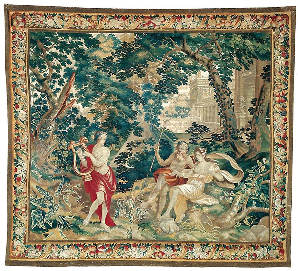 Orpheus Playing the Lyre to Hades and Persephone by SPIERINCKX, Pieter