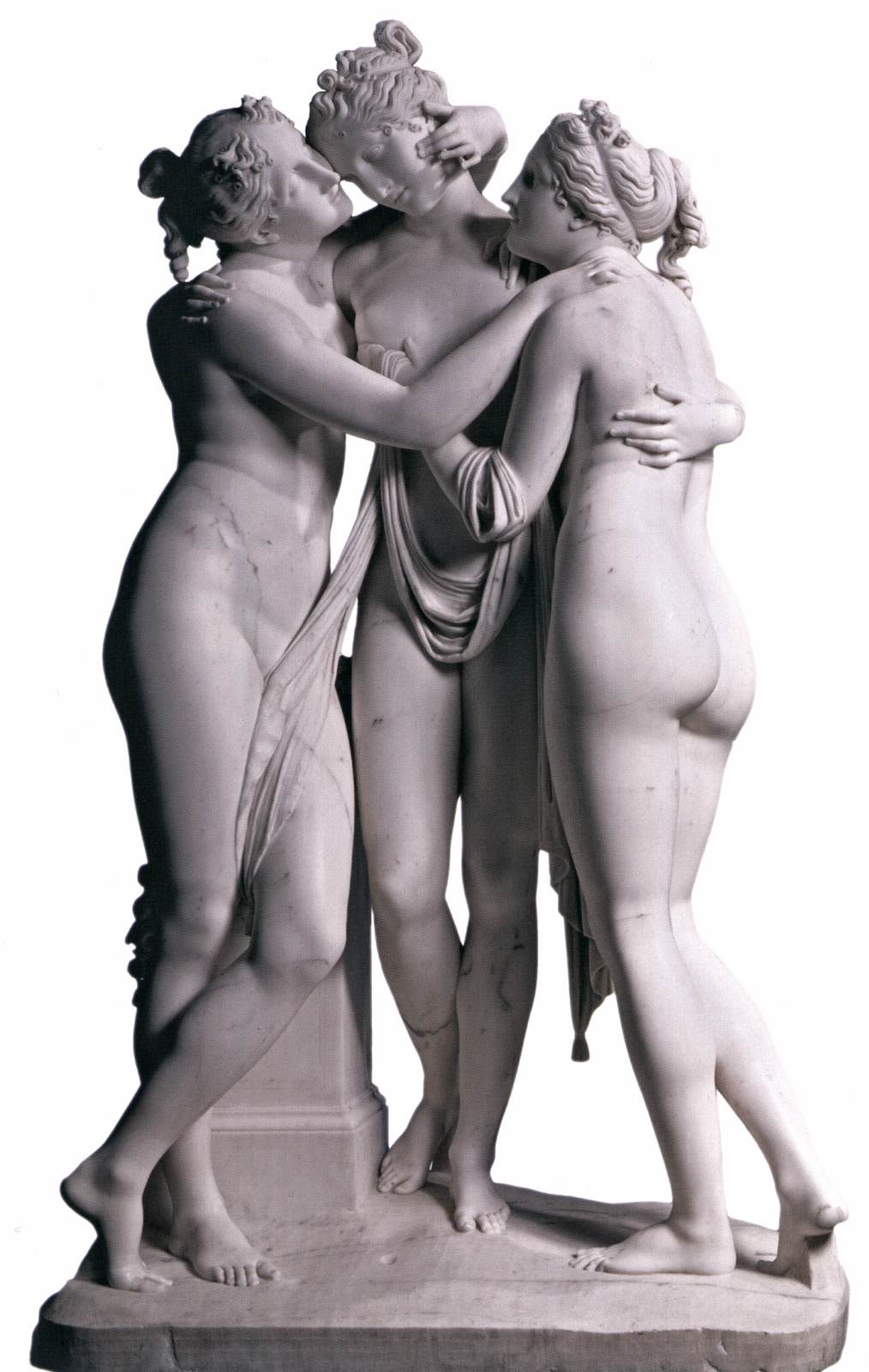 Thre Graces by CANOVA, Antonio