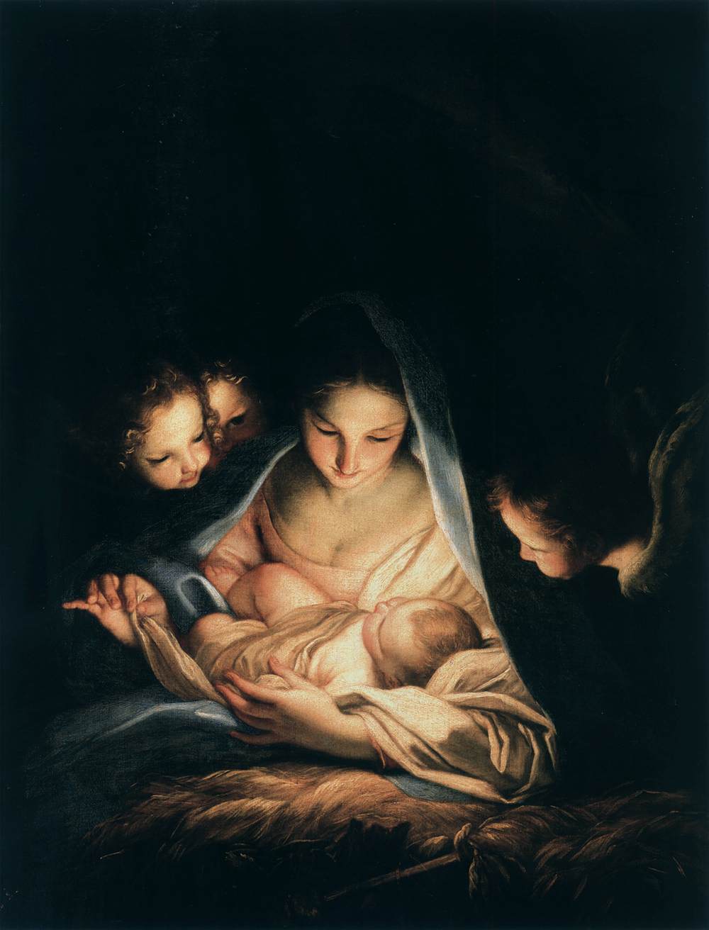 The Holy Night (The Nativity) by MARATTI, Carlo