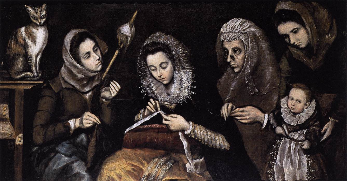 The Family of El Greco by THEOTOKOPOULOS, Jorge Manuel