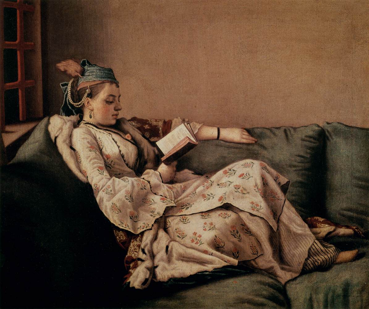 Marie-Adalaide of France Dressed in Turkish Costume by LIOTARD, Étienne