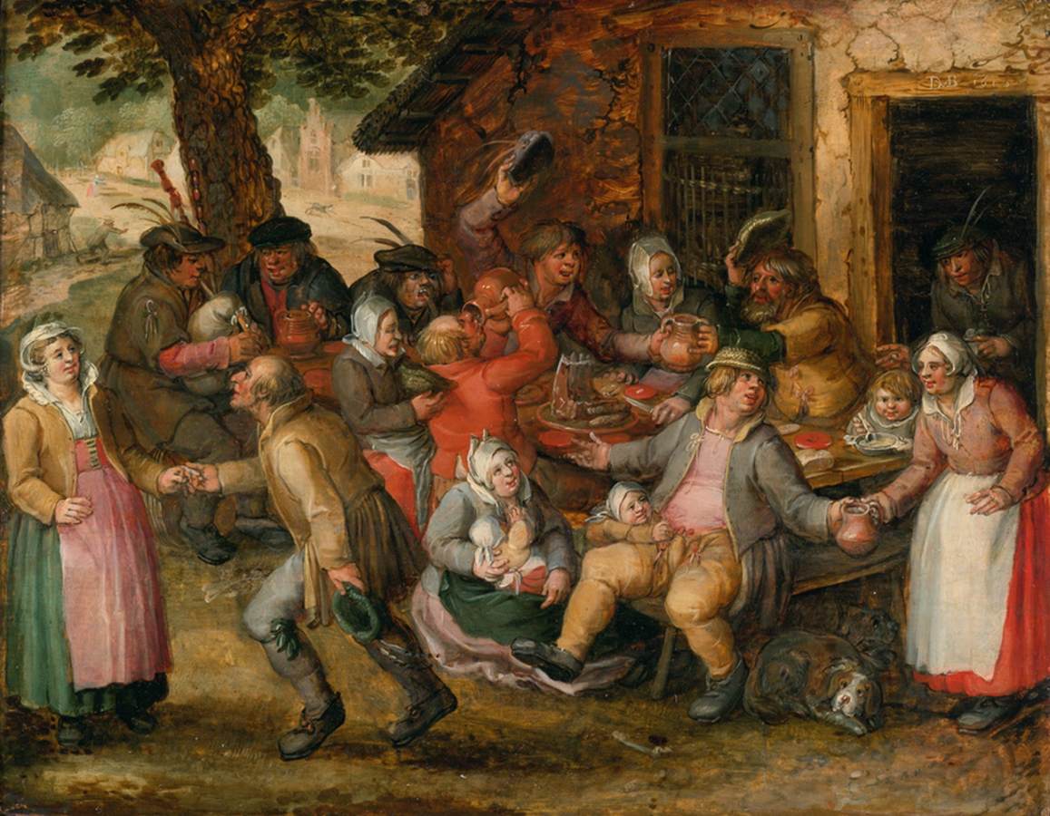 Peasant Feast by VINCKBOONS, David