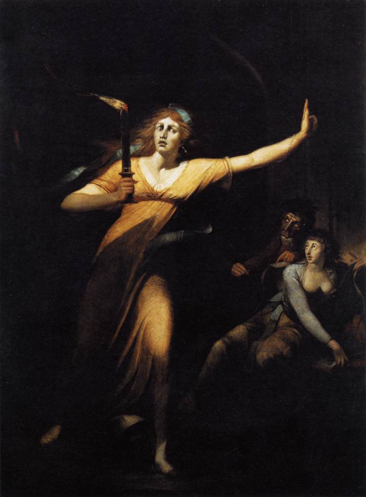 Lady Macbeth by FUSELI, John Henry