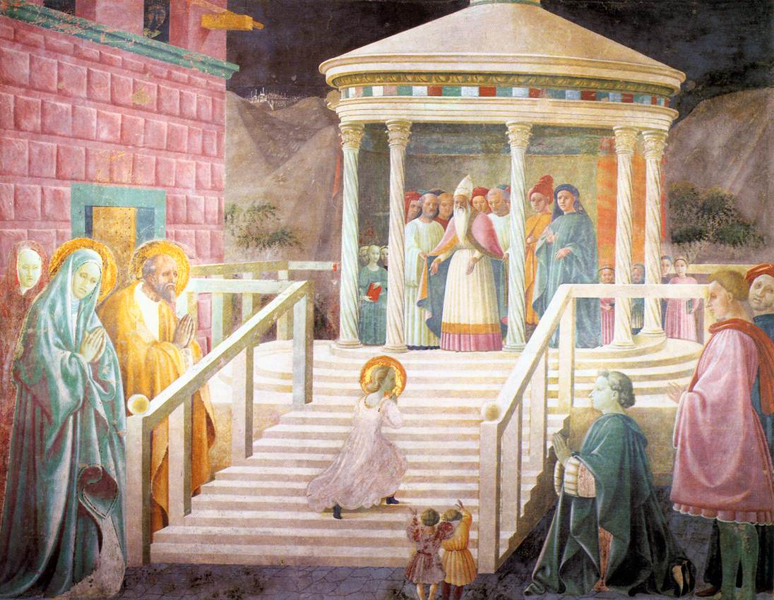 Mary's Presentation in the Temple by UCCELLO, Paolo