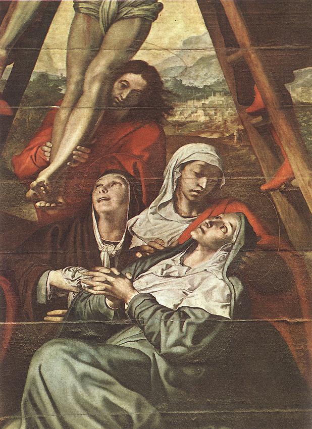 Descent from the Cross (detail) by