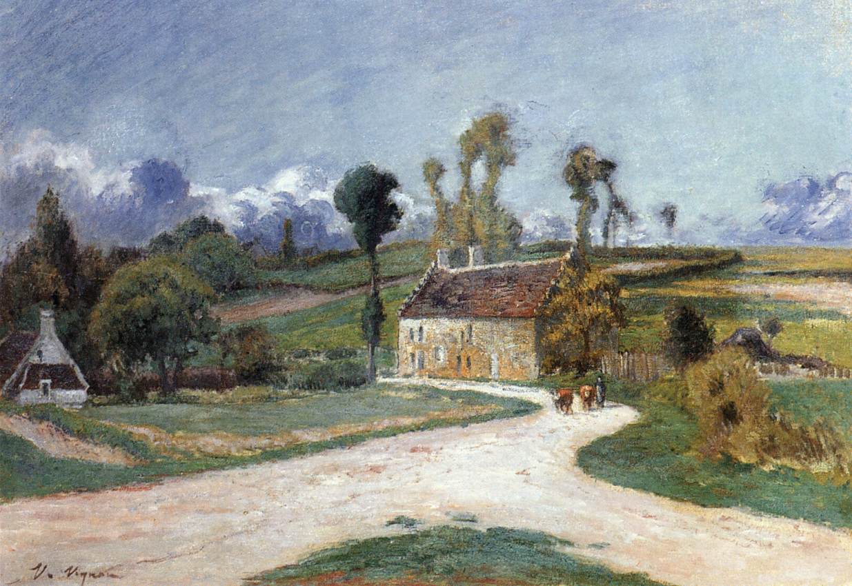 The Crossroads by VIGNON, Victor Alfred Paul