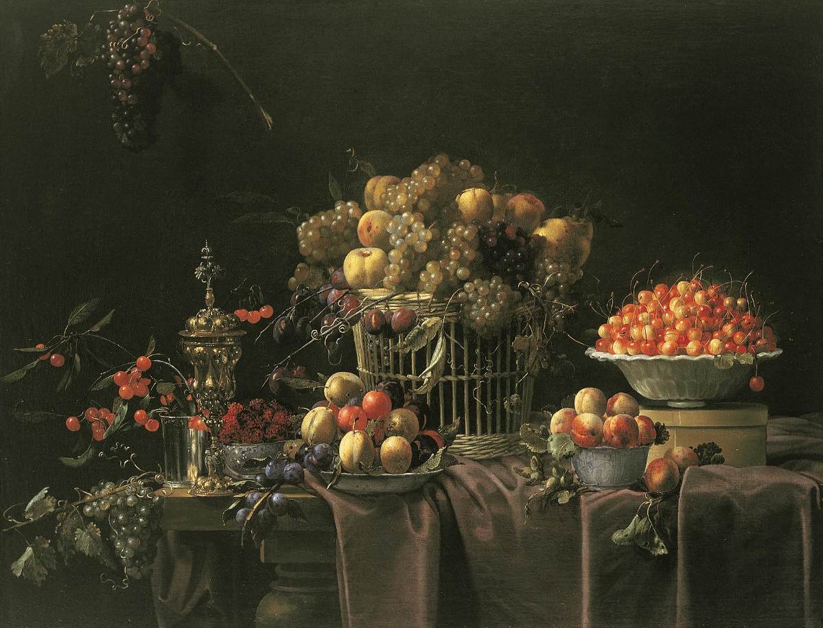 Still-Life with Fruit by HABERT, François