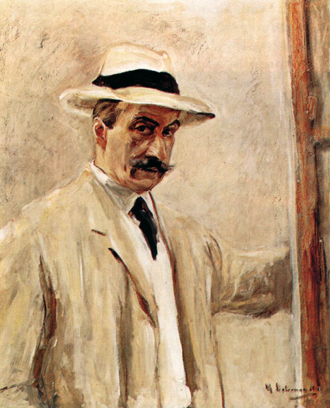 Self-Portrait by LIEBERMANN, Max